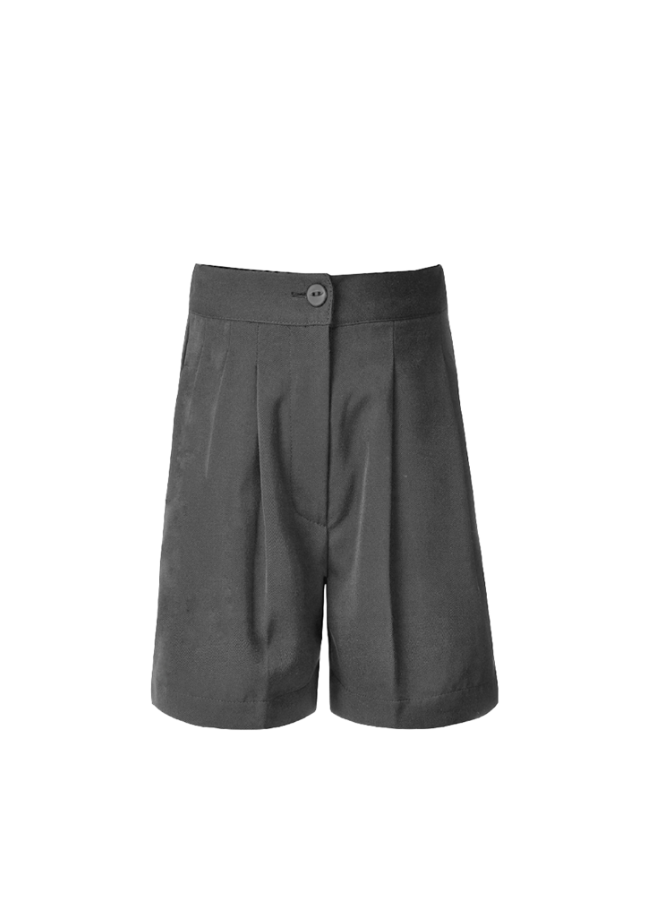 Chilton St James Tailored Shorts Charcoal